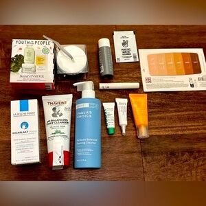 Skincare Bundle NEW Paulas Choice, Youth To The People, La Roche Posay, & More